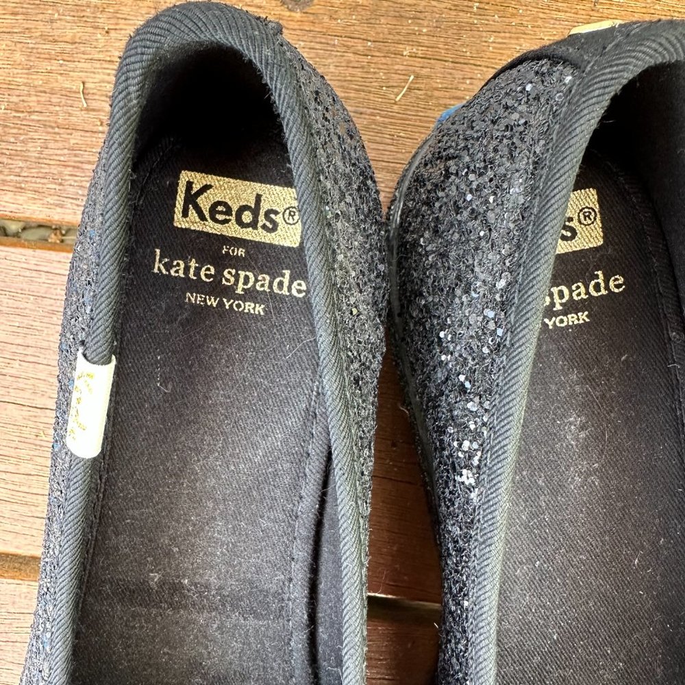 NWOT glitter Kate Spade Keds - Picture 2 of 3